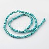 Natural Ocean White Jade Bead Strands G-G916-4mm-04-2
