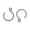 304 Stainless Steel Earring Hooks X-STAS-L216-02B-B-1