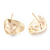 Brass Stud Earrings Findings KK-R116-017-NF-2