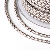 Braided Cowhide Cord WL-I004-3mm-D-28-3