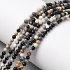 Natural Picasso Jasper Beads Strands G-Z116-A07-3mm-2