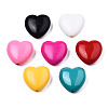 Opaque Acrylic Beads X-SACR-N006-04-2