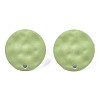 Spray Painted Iron Stud Earring Findings IFIN-N008-016A-2