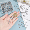 200Pcs 304 Stainless Steel Beads STAS-UN0051-79-4
