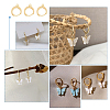 20Pcs Brass Hoop Earrings KK-DC0002-99-5