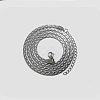 Non-Tarnish 304 Stainless Steel Herringbone Chain Necklaces NJEW-P282-02P-1