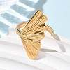 304 Stainless Steel Cuff Rings RJEW-P150-06G-2
