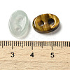 Mixed Gemstone Connector Charms G-K354-10-3