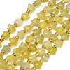 Natural Lemon Jade Beads Strands G-Z080-A26-8mm-2