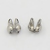 Tarnish Resistant 304 Stainless Steel Bead Tips X1-STAS-Q002-1-1