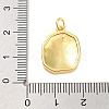 Real 18K Gold Plated Rack Plating Brass Enamel Pendants KK-M293-29G-03-3