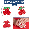 Cherry Resin Cabochons MRMJ-OC0003-22-2