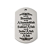 Anti-Tarnish 201 Stainless Steel Pendants STAS-R002-02P-10-1