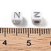 Opaque Acrylic Beads OACR-D282-06N-3