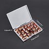 Imitation Jade Glass Cabochons GLAA-NB0001-23-6