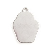 Tarnish Resistant 304 Stainless Steel Pendants STAS-D174-13P-2