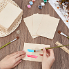50Pcs Wood Pulp Watercolor Paper DIY-WH0671-347B-3