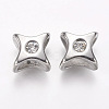304 Stainless Steel Slide Charms STAS-I082-01P-1