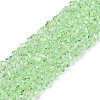 Transparent Glass Beads Strands GLAA-N018-3mm-11-1