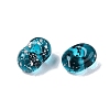 Picasso Spray Painted Glass Seed Beads SEED-T006-04-11-5