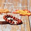 Olycraft Natural Red Jasper Beads Strands G-OC0001-13-4