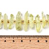 Natural Quartz Crystal Beads Strands G-F800-E12-4