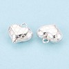 925 Sterling Silver Heart Charms STER-N017-27S-3