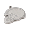 Non-Tarnish 201 Stainless Steel Pendants STAS-C095-12P-2