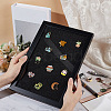 Wood & Plastic Rectangle Photo Frame Stand DJEW-WH0072-13A-01-3