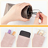 3Pcs 3 Color Snake Skin Pattern Imitation Leather Slip-in Glasses Cases AJEW-GF0006-54-5