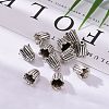 Tibetan Style Alloy Caps X-TIBEB-00864-AS-NR-6