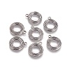 Tibetan Style Alloy Toggle Clasps TIBE-L003-015AS-2