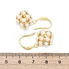 Brass Dangle Stud Earrings EJEW-F362-07G-5