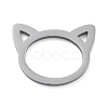 304 Stainless Steel Pendants STAS-I327-02P-05-1