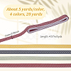 20 Yards 4 Colors Polyester Ribbon OCOR-GA0002-41-2