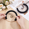 2Pcs Plastic Imitation Pearl Round Beaded Bag Handles FIND-BBC0005-11A-3