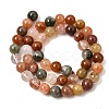Natural Colorful Rabbit Fur Rutilated Quartz Beads Strands GG-CBA4808-I01-8mm-3