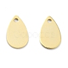 Brass Charms KK-O131-11G-2