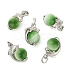 Cat Eye Ball Pendants CE-NH0001-01P-06-1