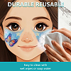 Plastic Makeup Painting Practice Board MRMJ-WH0101-004-5