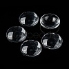Transparent Glass Cabochons X-GGLA-R026-25mm-6