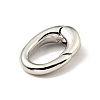 Brass Spring Gate Rings KK-G416-64P-2