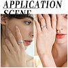 18Pcs 18 Styles 201 Stainless Steel Finger Rings RJEW-SC0001-37P-5