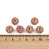 Alloy Rhinestone Beads RB-A034-10mm-A27G-2