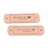 PU Leather Label Tags X-DIY-H131-A09-1