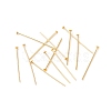 Brass Flat Head Pins KK-WH0058-03B-G01-3