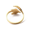304 Stainless Steel Open Cuff Rings RJEW-Q808-02C-G-3