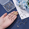 40Pcs 316 Stainless Steel Clip-on Earring Findings STAS-UN0063-37-4