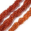 Natural Carnelian Beads Strands G-G0003-C06-1