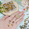 150Pcs 3 Colors Tibetan Style Alloy Beads FIND-PA0001-63-3